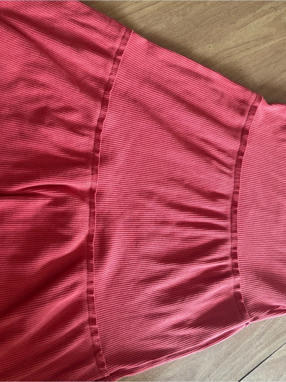 Old Navy Coral Pink Ribbed Girls' Dress